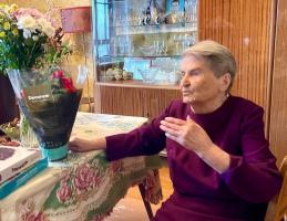 Ветэран працы адзначае 100 гадоў Ветэран працы адзначае 100 гадоў